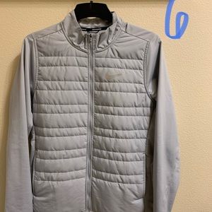 Nike vested running zip up